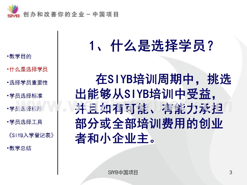 siyb培训周期(第二步选择学员).ppt_第3页