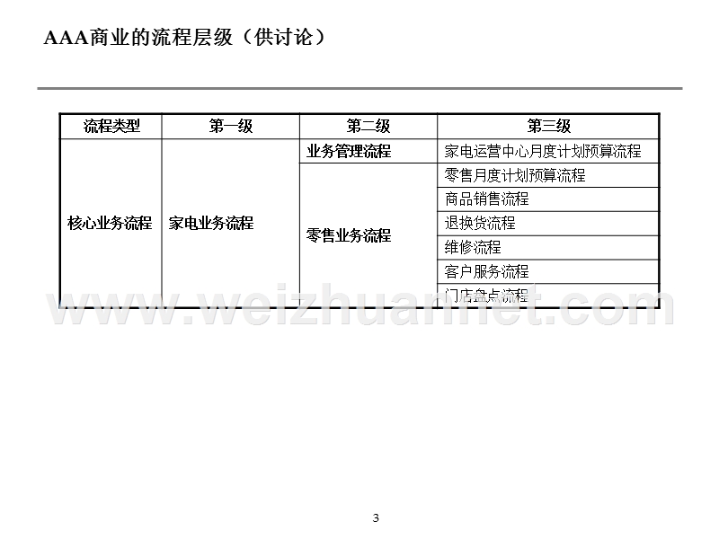 2009-07-10-某大型集团家电流程方案.ppt_第3页