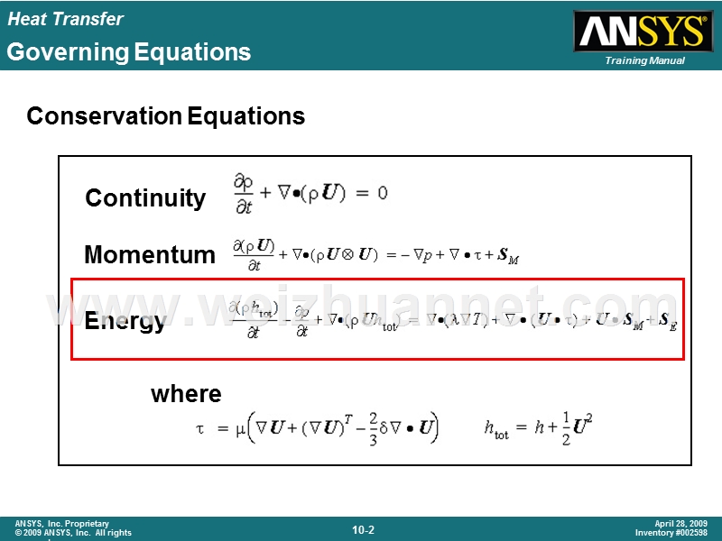 ansys-12.0-cfx-官方教程--10(heat-transfer).ppt_第2页