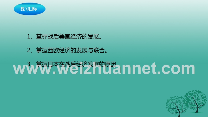 2017年中考历史一轮专题复习战后主要资本主义国家的发展变化课件.ppt_第2页