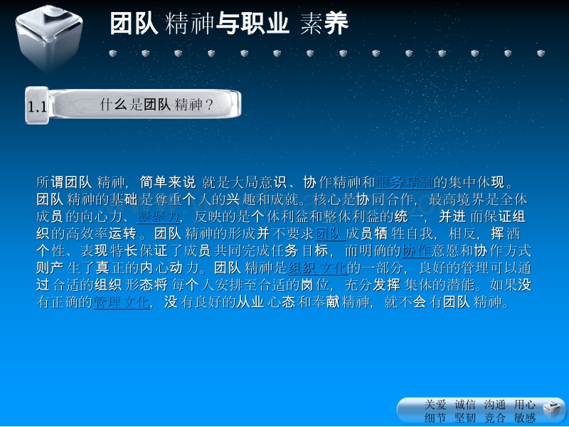 团队精神与职业素养.ppt_第3页