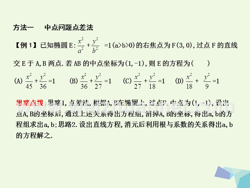 2017届高三数学一轮复习专题六透析解析几何几类典型问题的解法课件理.ppt_第3页