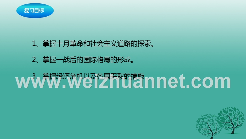 2017年中考历史一轮专题复习两次世界大战之间的世界课件.ppt_第2页