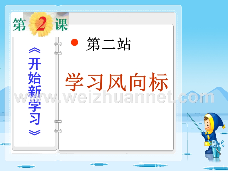 思想品德：2.2《学习风向标》课件1(北师大版七年级上).ppt_第1页