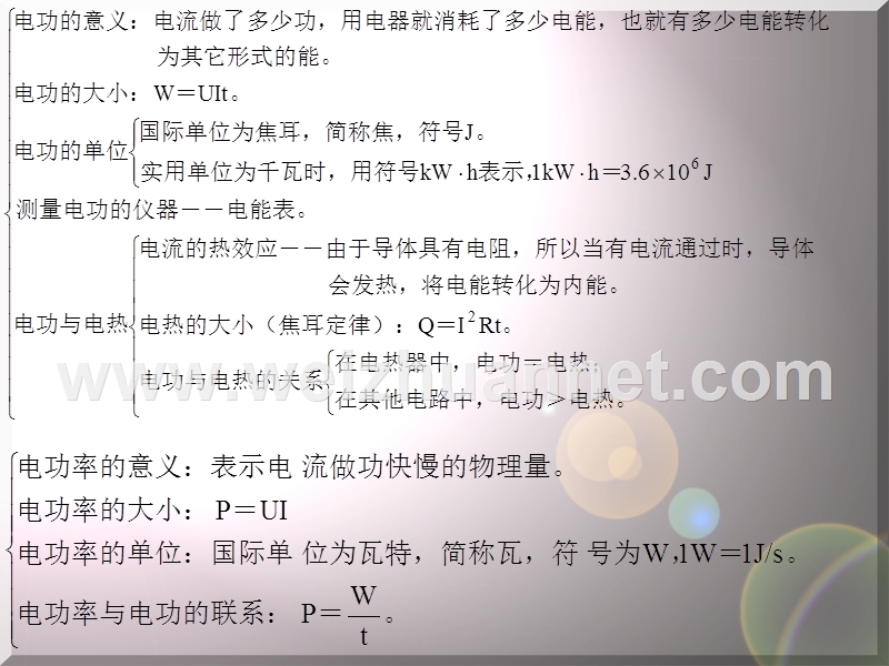 苏科版初三物理《电功、电热》单元复习课件.ppt_第3页