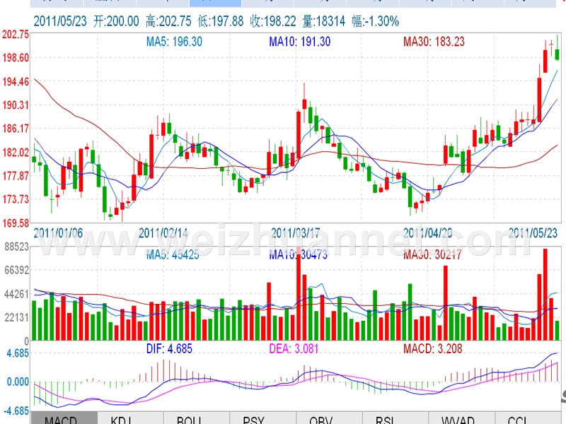 贵州茅台的技术分析.ppt_第2页