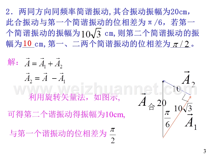 大学物理规范作业(本一)15解答.ppt_第3页