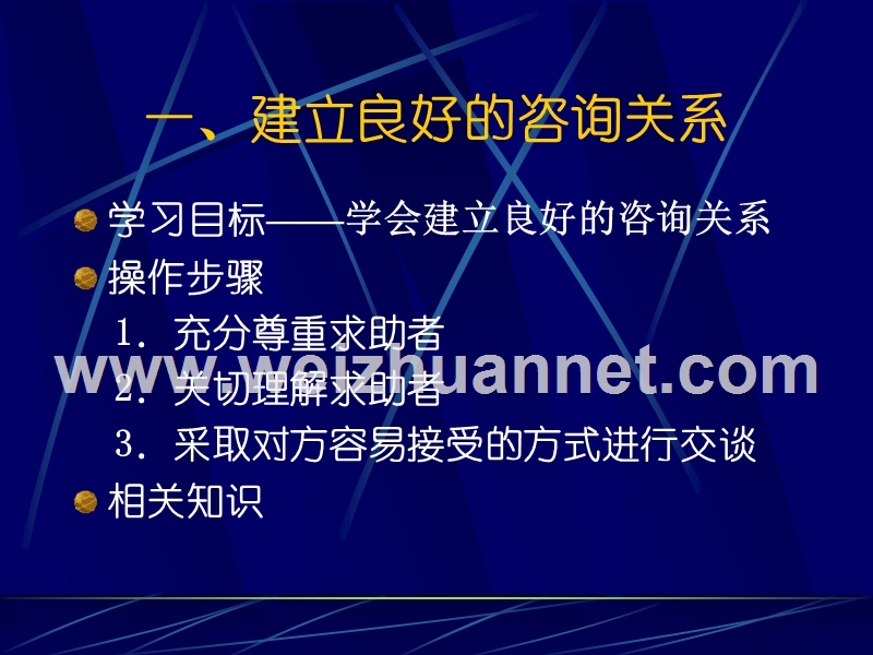 心理咨询的主要技术.ppt_第3页