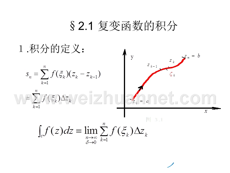 第3章-复变函数的积分---欢迎来到重庆邮电大学理学院首页.ppt_第2页