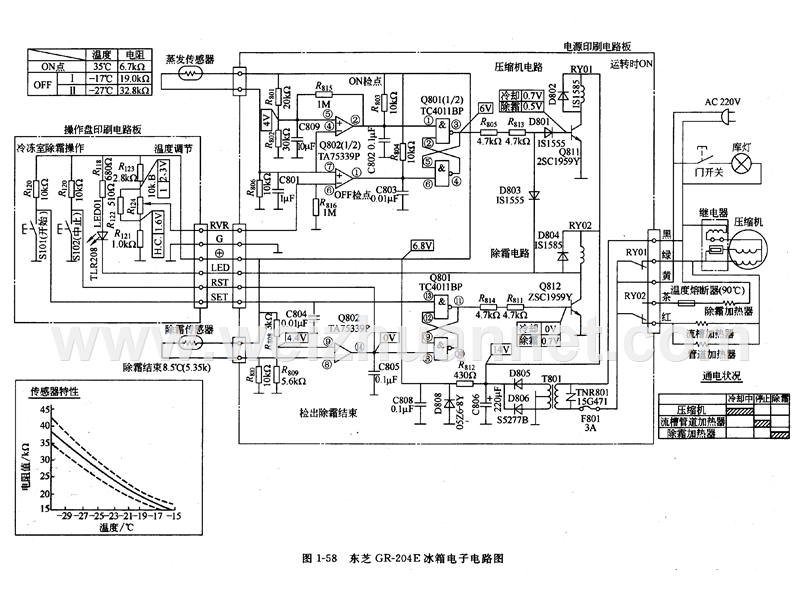 东芝冰箱电路.ppt_第1页