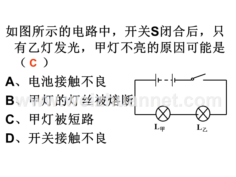 九年级物理-电路故障分析.ppt_第2页