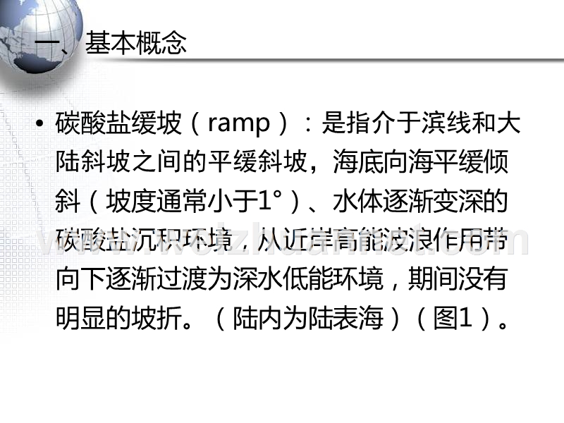 缓坡型台地类型及沉积特征.ppt_第3页