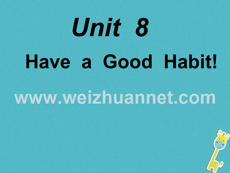 五年级英语下册 unit 8 have a good habit课件 陕旅版.ppt_第2页