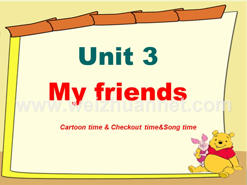 2016年三年级英语上册 unit 3 my friends（cartoon time）课件 苏教译林版.ppt_第1页