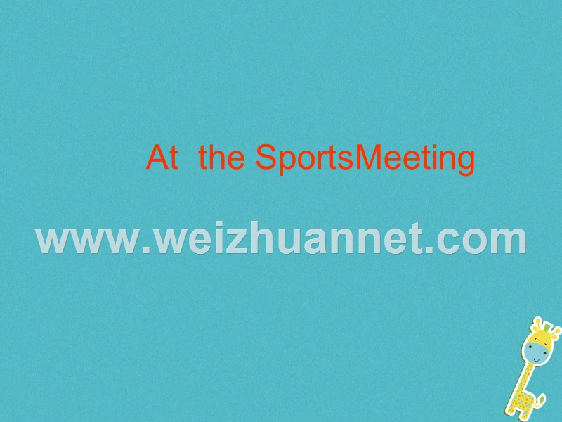 六年级英语下册 unit 4 at the sports meeting课件2 陕旅版.ppt_第1页