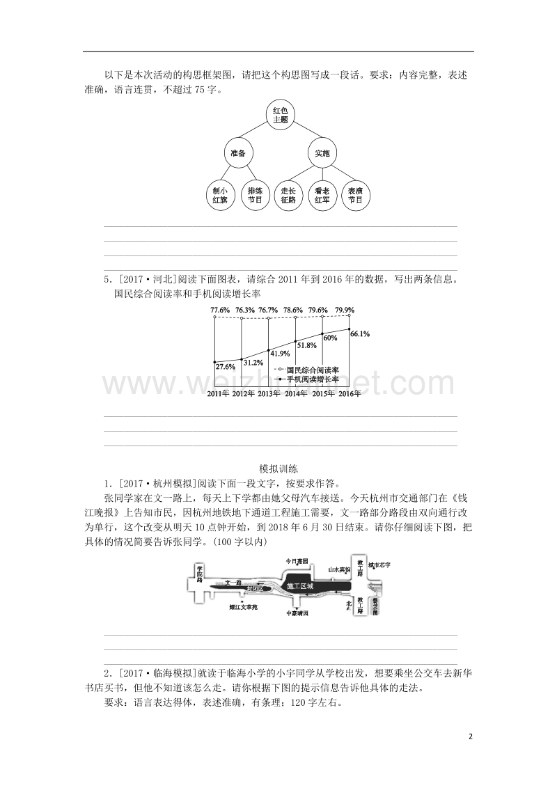 （浙江专用）2018中考语文 专题复习十五 读图表述作业 新人教版.doc_第2页