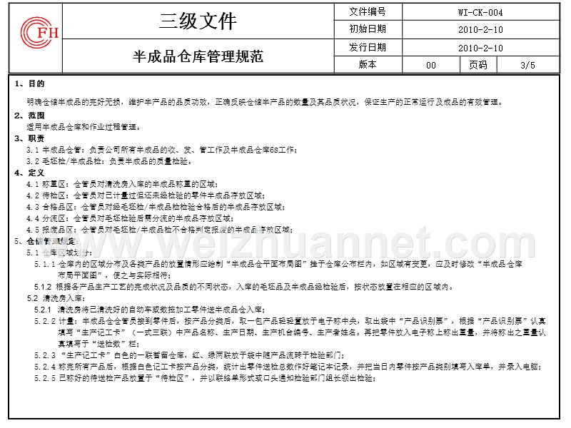 半成品仓管理规定.ppt_第3页