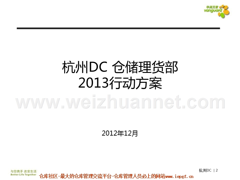 dc仓库-2013年仓库提升方案-仓储部管理改善行动计划ppt.ppt_第2页