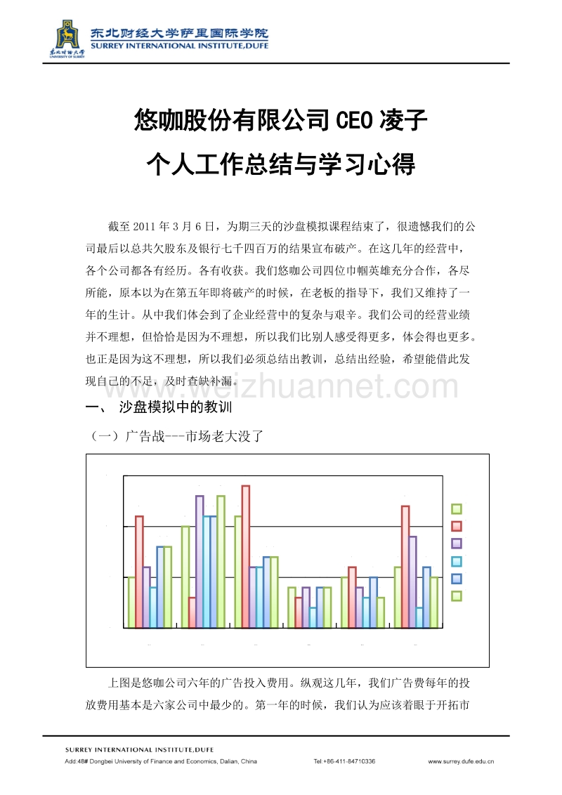 悠咖股份有限公司ceo凌子个人工作总结与学习心得.doc_第1页