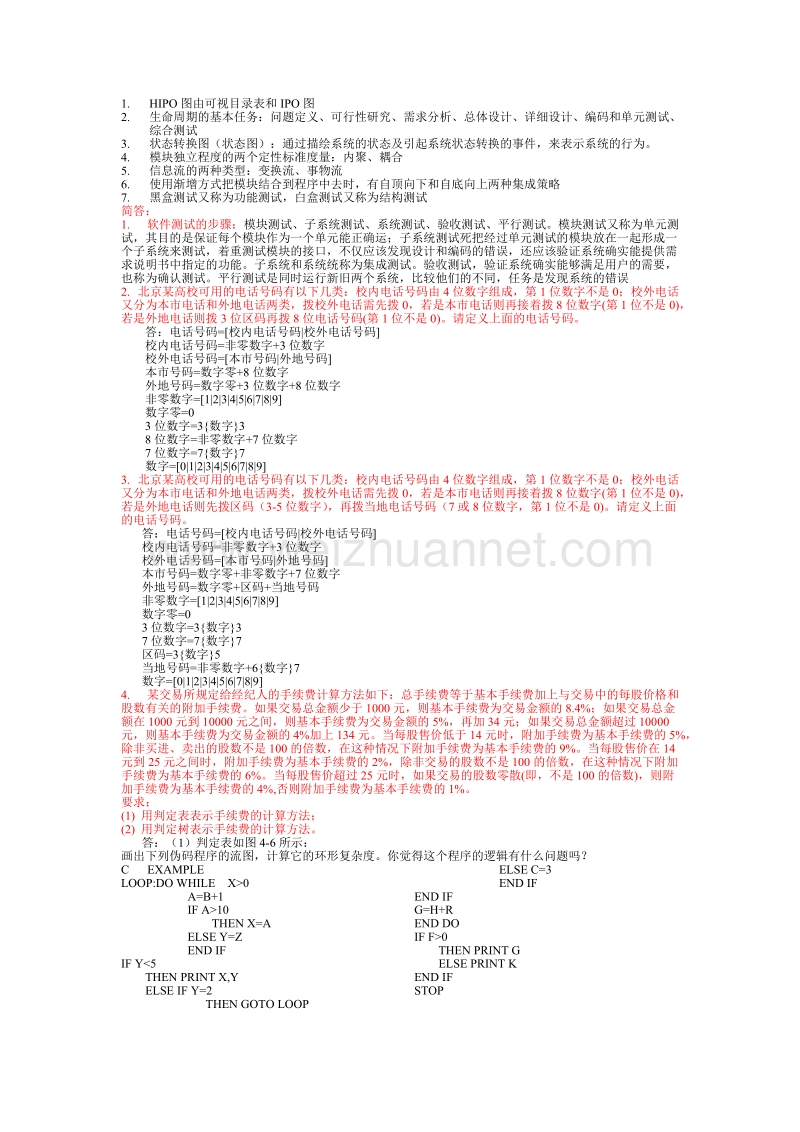 软件工程 复习资料 总结.doc_第2页