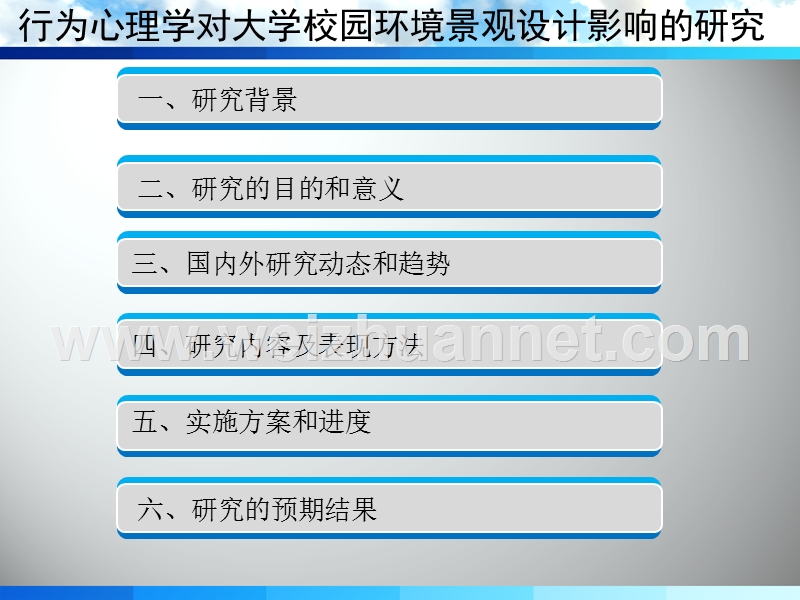 开题报告——行为心理学对大学校园环境景观设计影响的研究.ppt_第2页