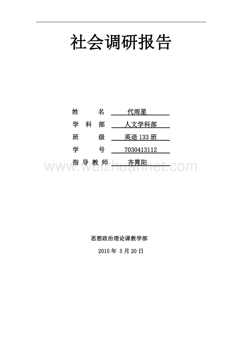 调研报告格式范本(改).doc_第3页