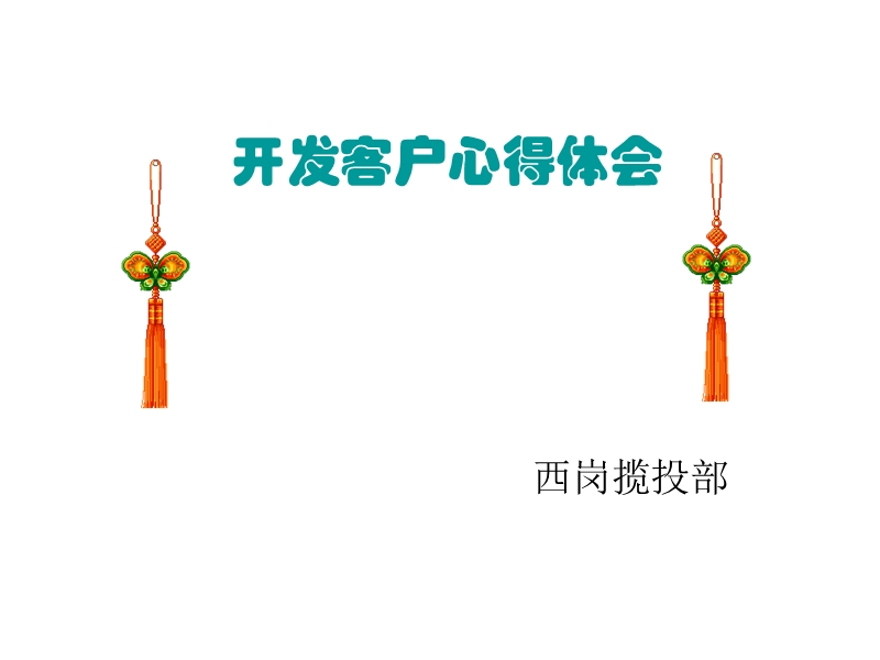 开发客户心得体会.ppt_第1页