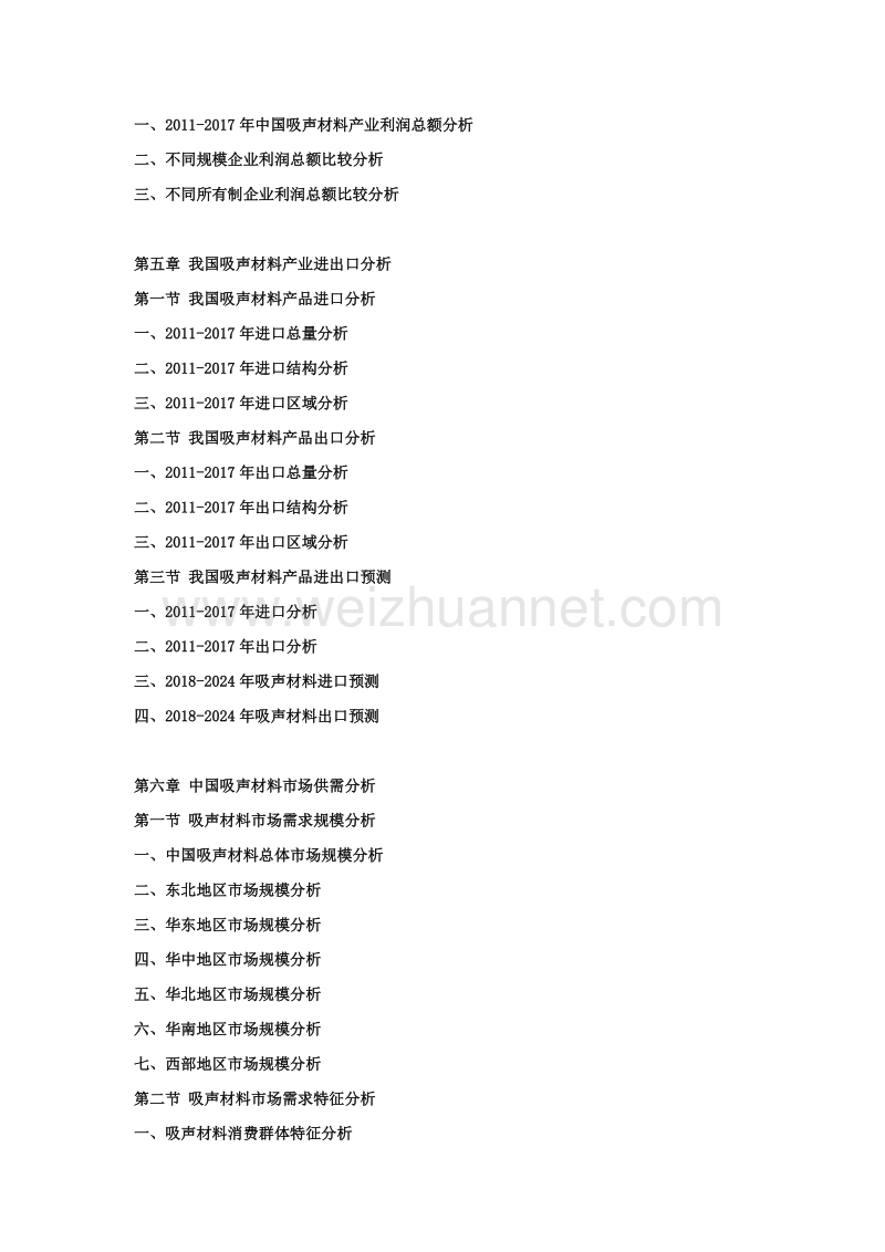 2018-2024年度中国吸声材料行业市场分析及投资可行性研究报告.doc_第3页