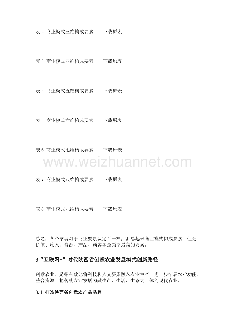 互联网+时代陕西省创意农业发展模式创新研究——基于商业模式创新视角.doc_第3页