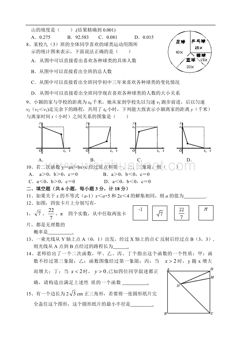 2012年初中毕业调研测试数学最后定稿.doc_第2页