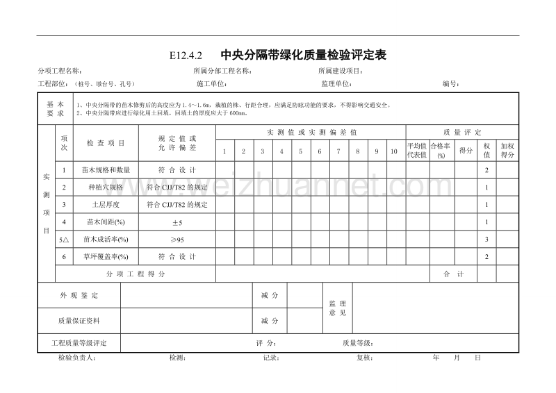 12环保工程质量检验评定表.doc_第3页