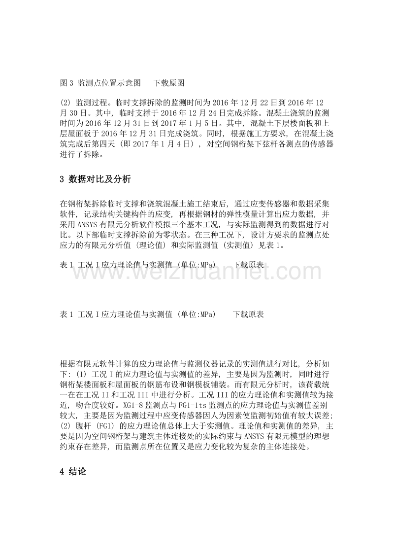 东航武汉分公司综合用房钢结构监测与分析.doc_第3页