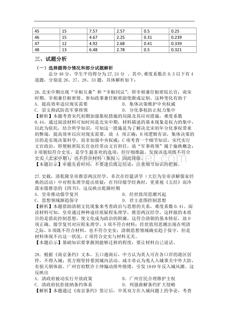 2017年太原市高三二模历史试卷分析最终稿.docx_第2页