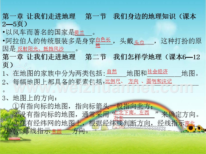 2015湘教版七年级地理最新复习课件.ppt.ppt_第2页