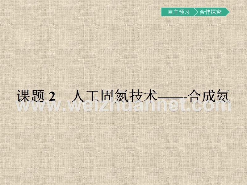 【南方新课堂-金牌学案】2017春高中化学人教版选修二课件1.2.1-合成氨的反应原理.pptx_第1页