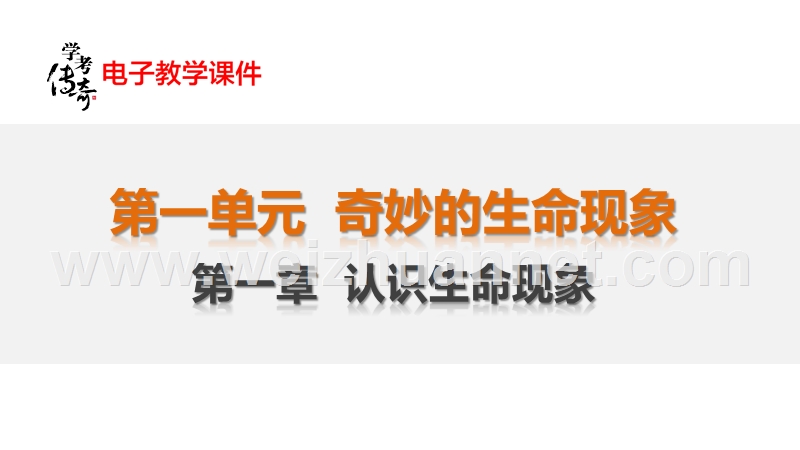 【中考指导·济南专版】2016届中考生物复习课件-1.1认识生命现象.ppt_第1页