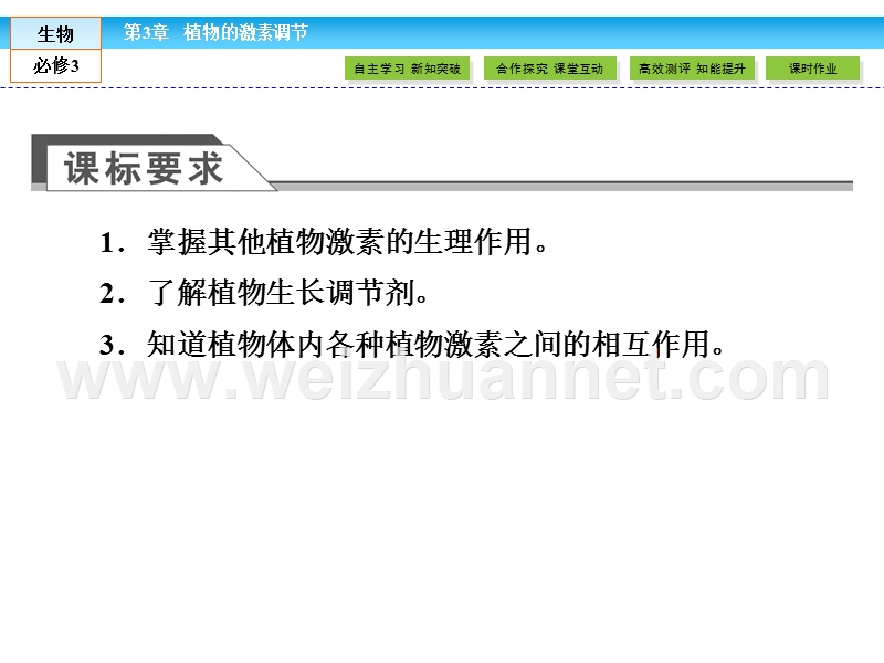 (人教版)高中生物必修三课件：其他植物激素.ppt_第3页