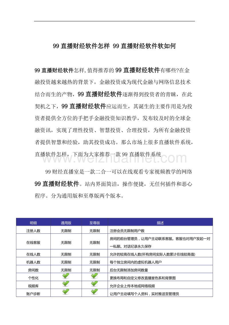 99直播财经软件怎样-99直播财经软件软如何.docx_第1页