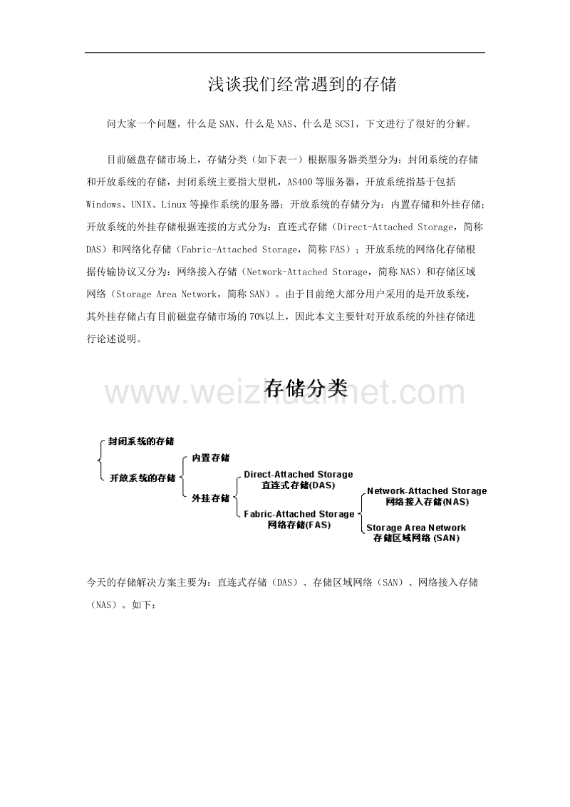 各种常见类型的存储.docx_第1页