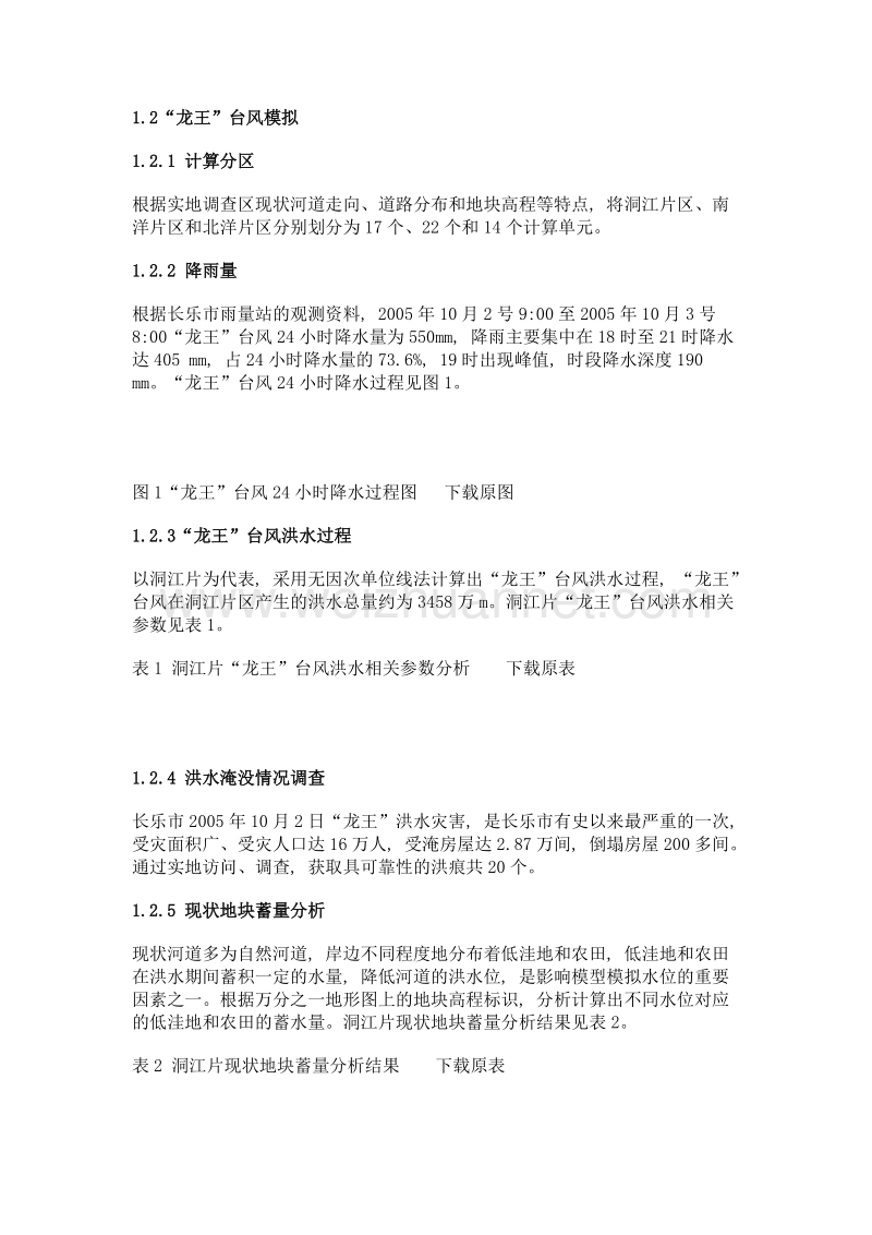 长乐市防洪排涝规划中mike11模型参数率定分析.doc_第3页