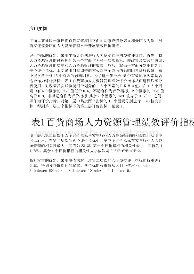 基于平衡记分法和熵权法的人力资源管理绩效评价研究.doc_第2页