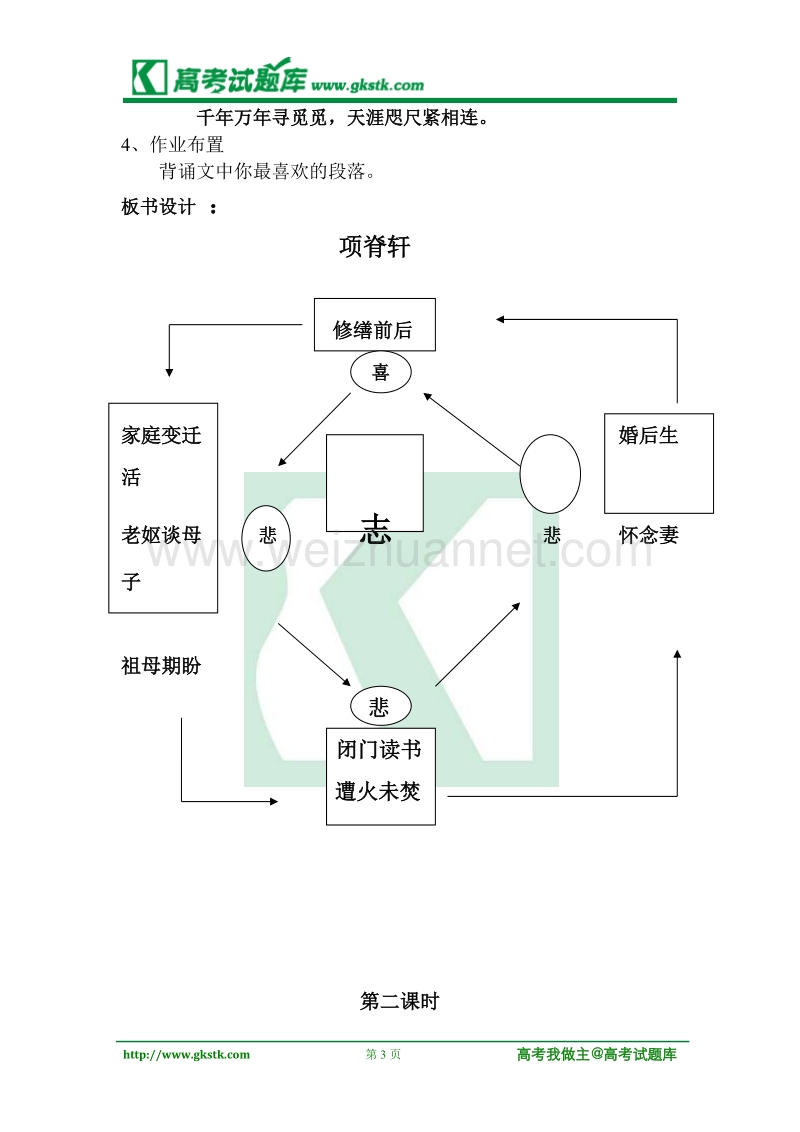 《项脊轩志》教案4（语文版必修1）.doc_第3页