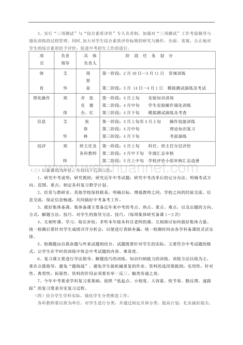 双莲中学2012年中(会)考备考工作方案.doc_第2页