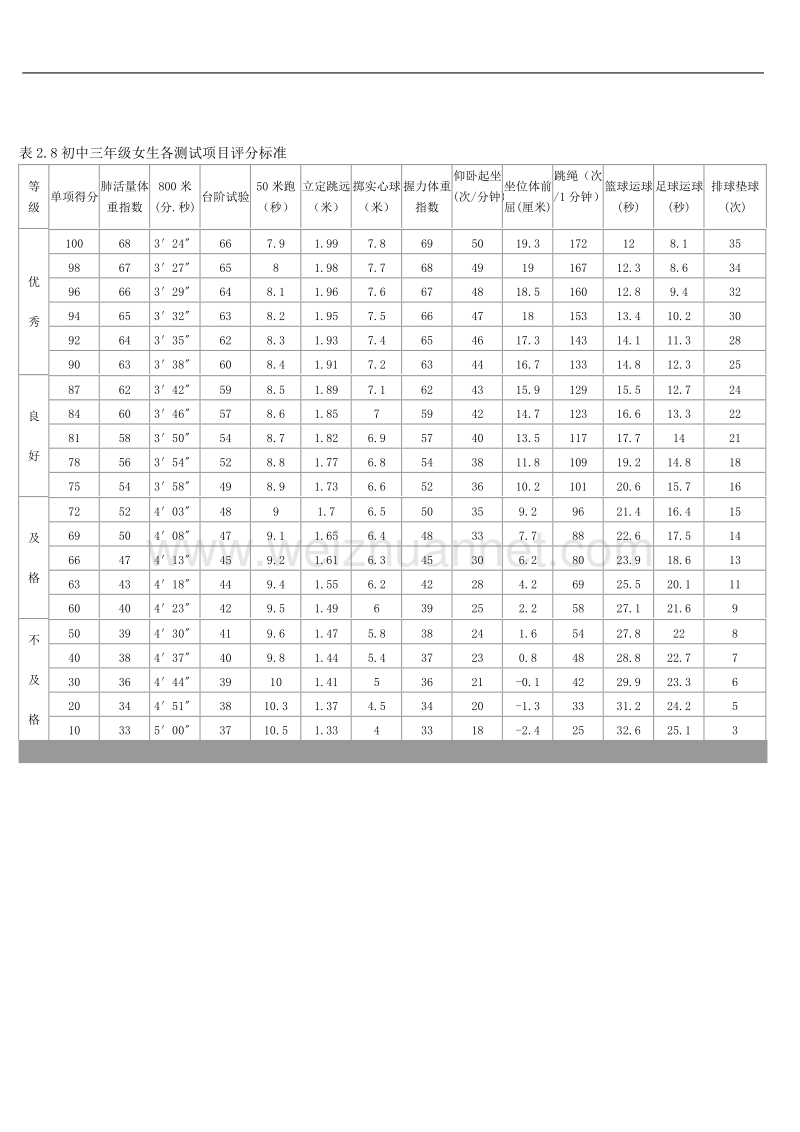 体质健康评分标准microsoft-word-文档.doc_第2页