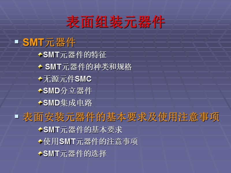 smt表面组装元器件.ppt_第1页