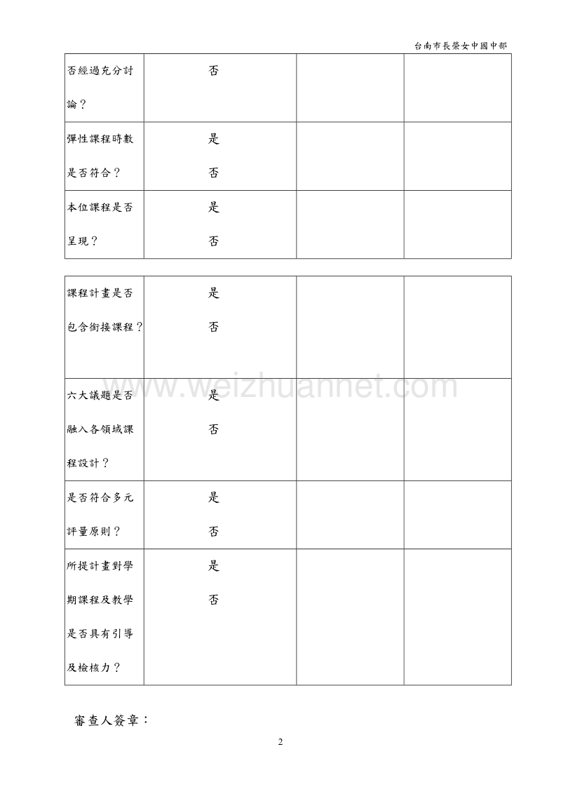 台南市九十三学年度第二学期国民中小学九年一贯课程.doc_第2页