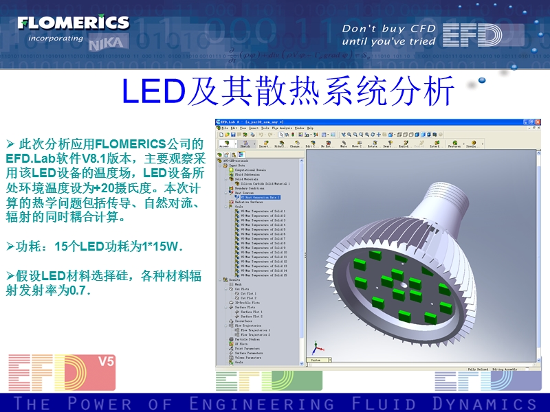 led及其散热系统分析(efd软件).ppt_第1页