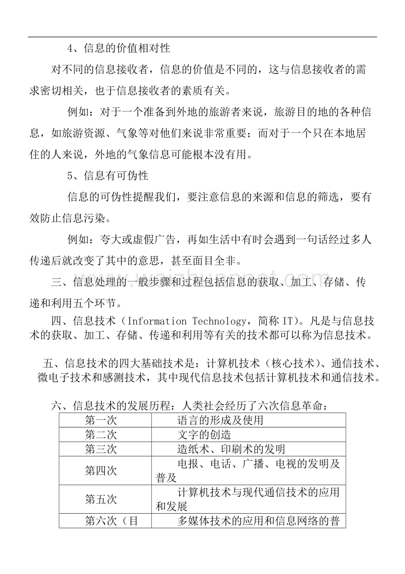 初中信息技术复习资料.doc_第2页