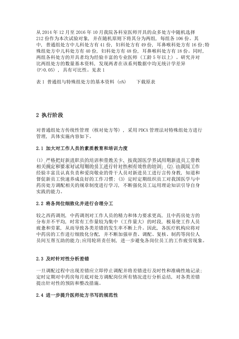 降低中药房处方调配中差错率的有效管理方法.doc_第2页