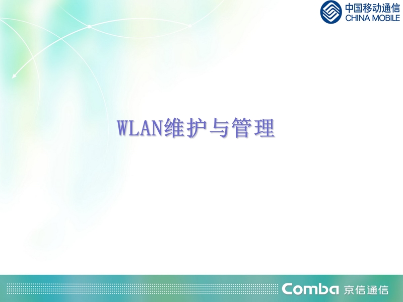 wlan日常维护与管理.ppt_第1页